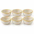 Ceramic Dipping Sauce Bowls Set of 6