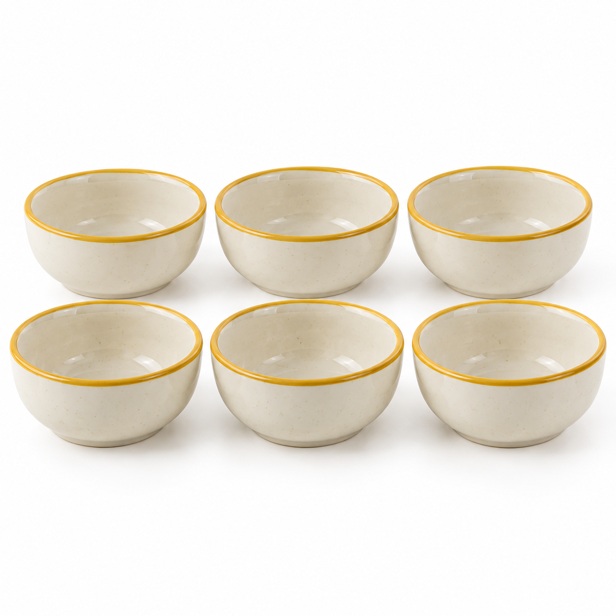 Ceramic Dipping Sauce Bowls Set of 6