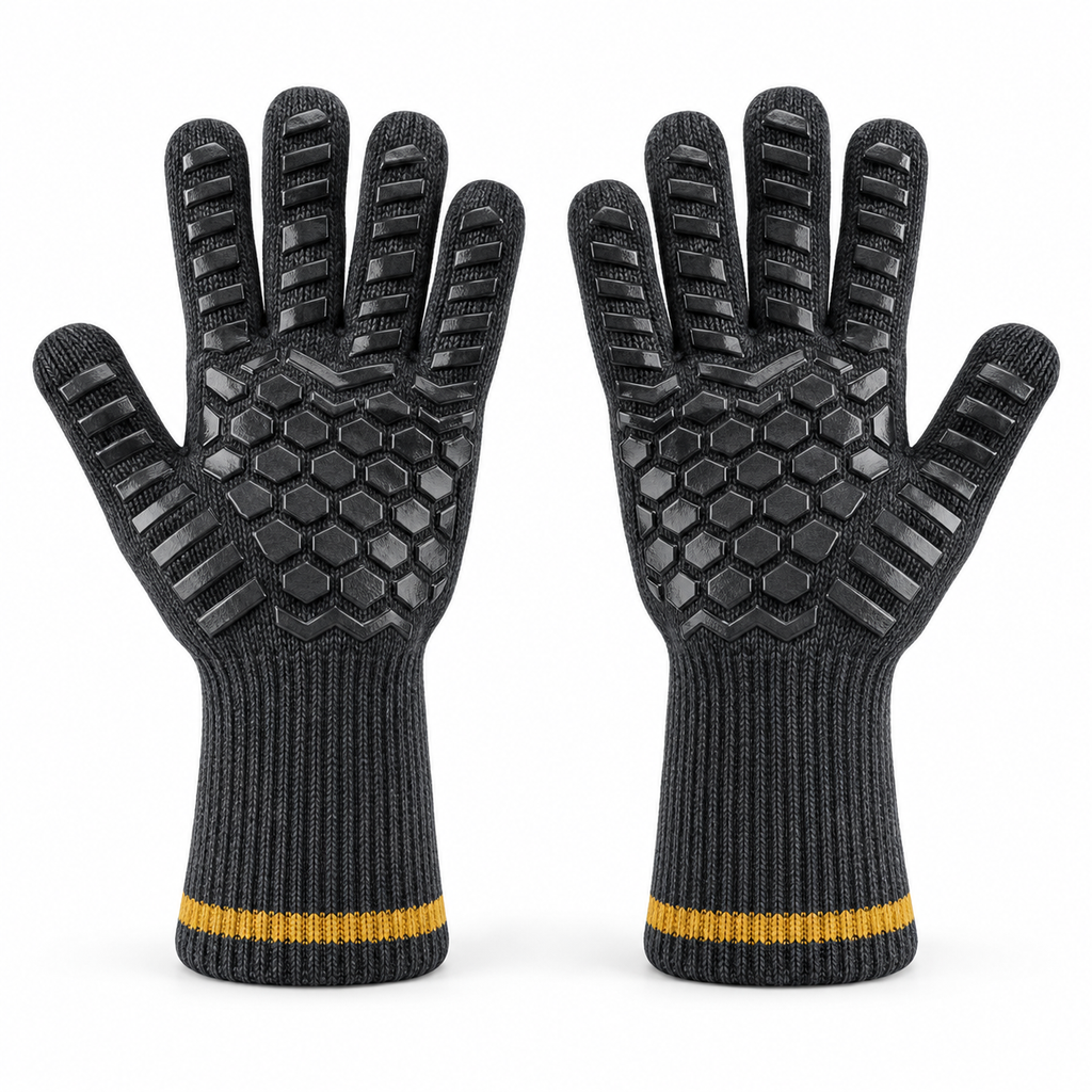 Heat-Resistant Grilling Gloves