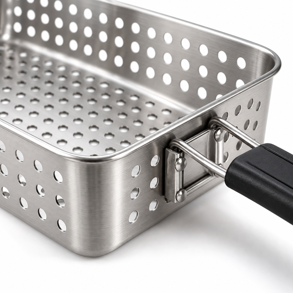 Stainless-Steel Grill Basket