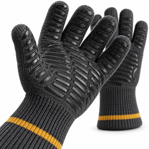 Heat-Resistant Grilling Gloves