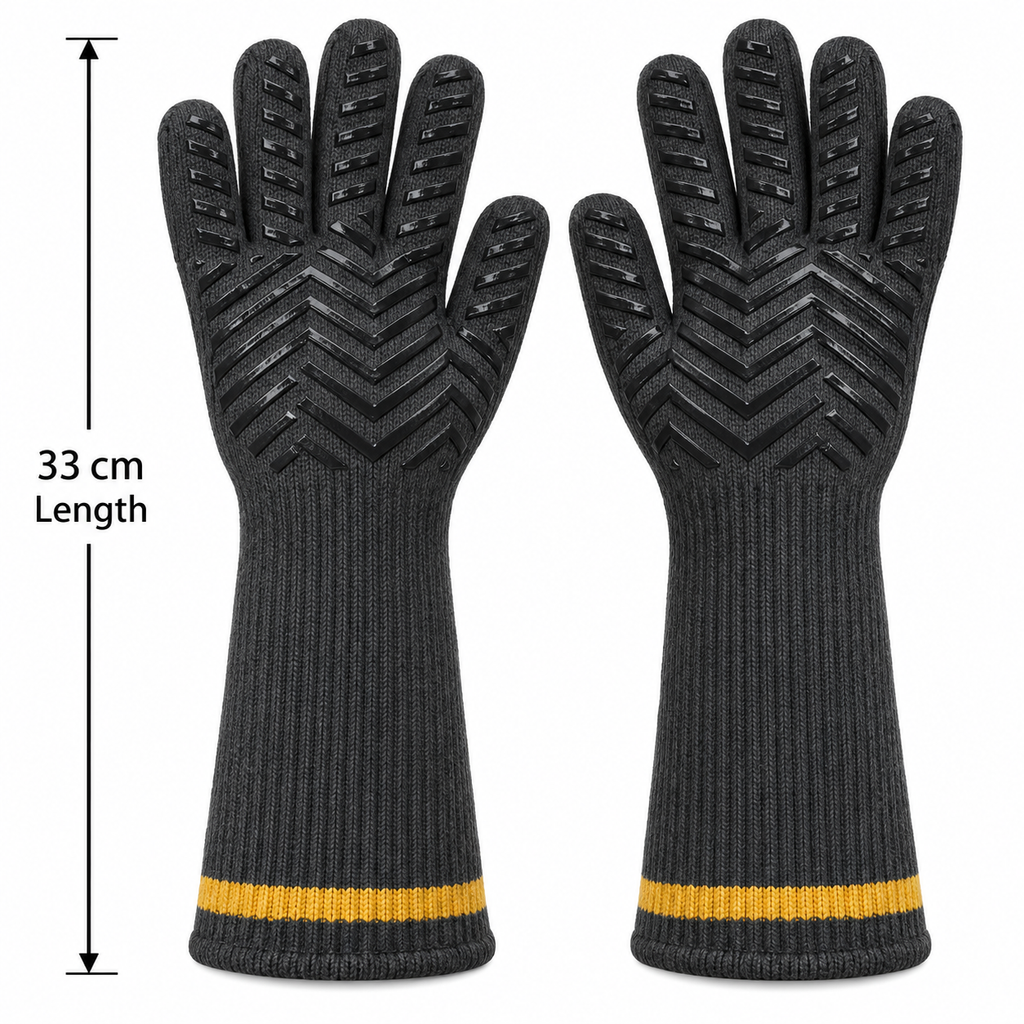Heat-Resistant Grilling Gloves