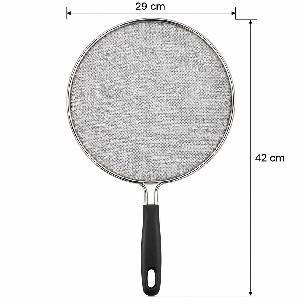 Stainless-Steel Frying Splatter Screen